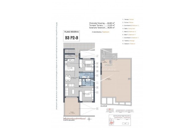 Nouvelle construction - Appartement - Penthouse -
Los Alcázares - Serena Golf