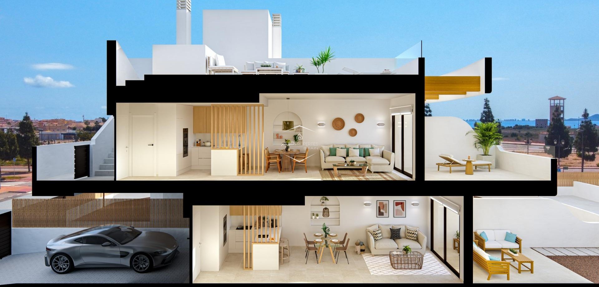 New Build - Bungalow -
Los Alcázares - Serena Golf