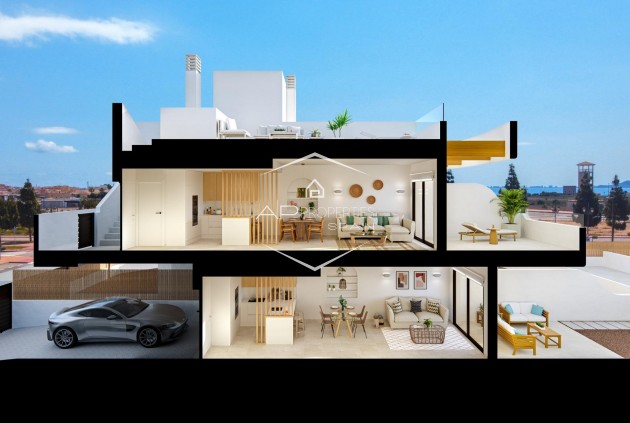 New Build - Bungalow -
Los Alcázares - Serena Golf