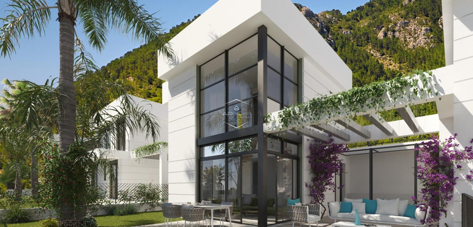 Nieuwbouw Woningen - Villa - Vrijstaand -
Polop - Urbanizaciones