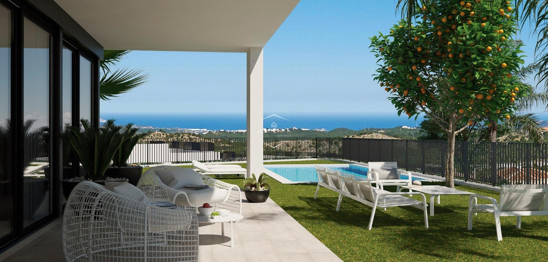 Nieuwbouw Woningen - Villa - Vrijstaand -
Polop - Urbanizaciones