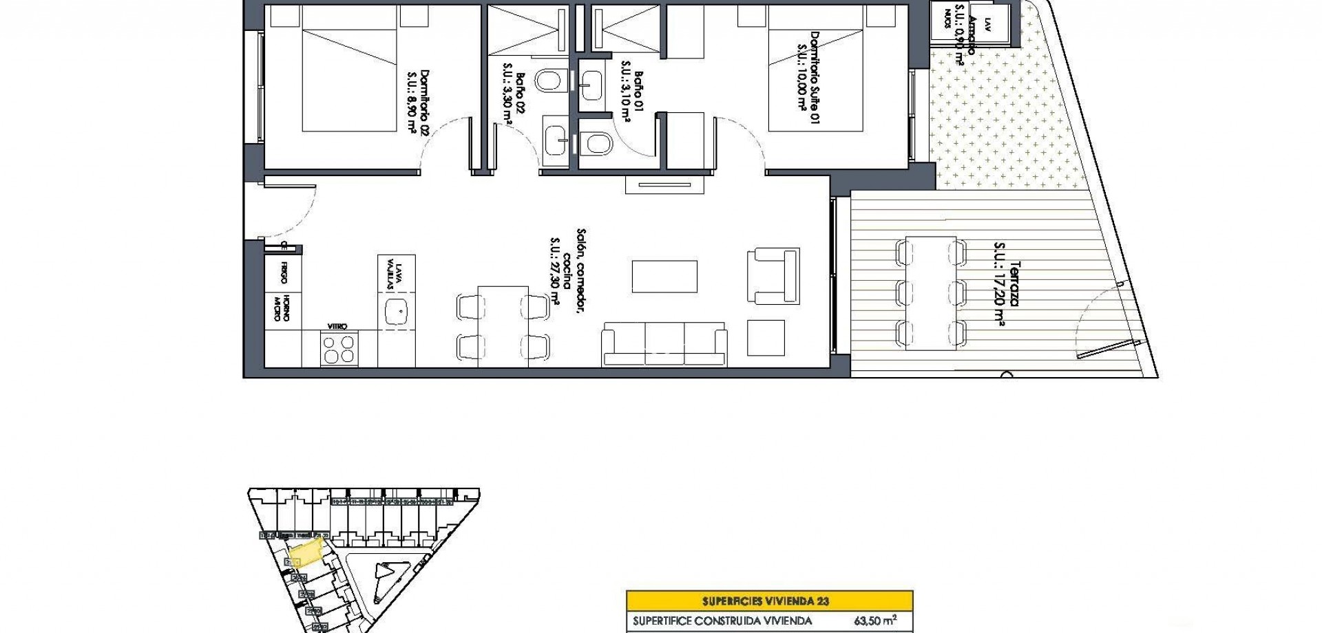 Nueva construcción  - Bungalow -
San Fulgencio - Pueblo