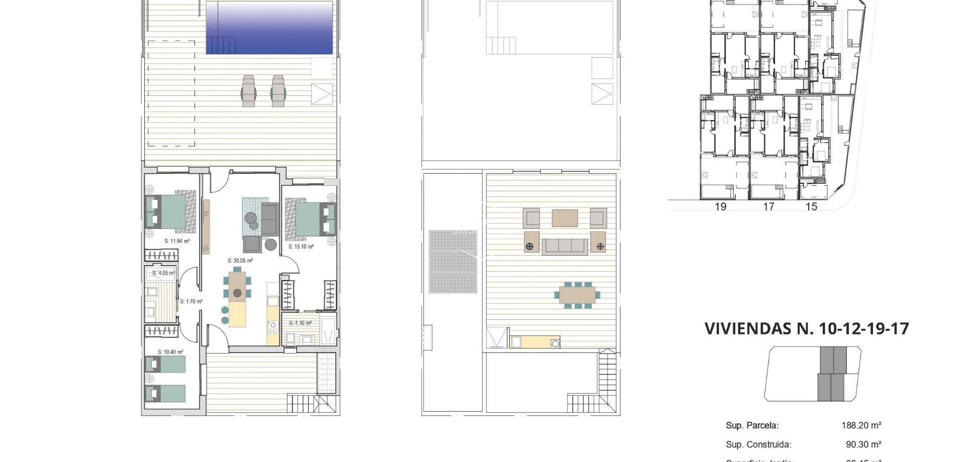Nieuwbouw Woningen - Geschakelde woning -
Torre Pacheco - Roldán