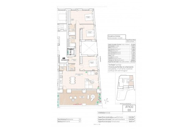 Nueva construcción  - Apartamento - Ático -
Hondón de las Nieves - Pueblo