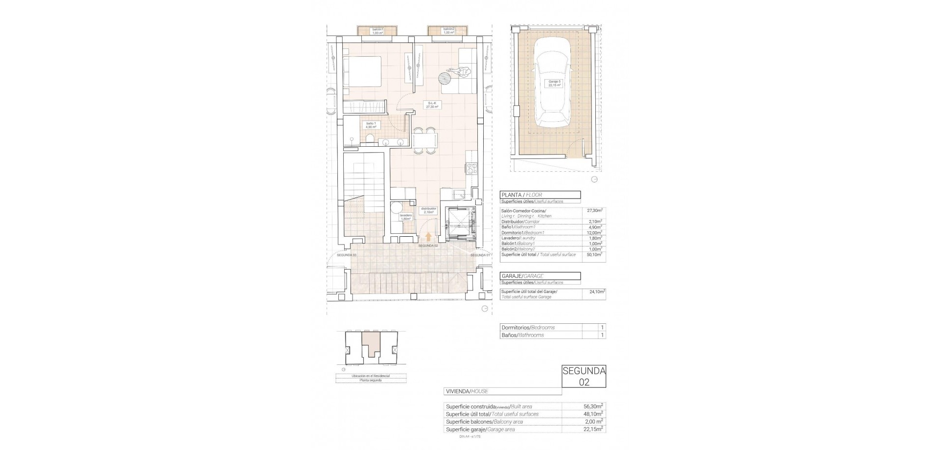 Nieuwbouw Woningen - Appartement- flat -
Hondón de las Nieves - Pueblo