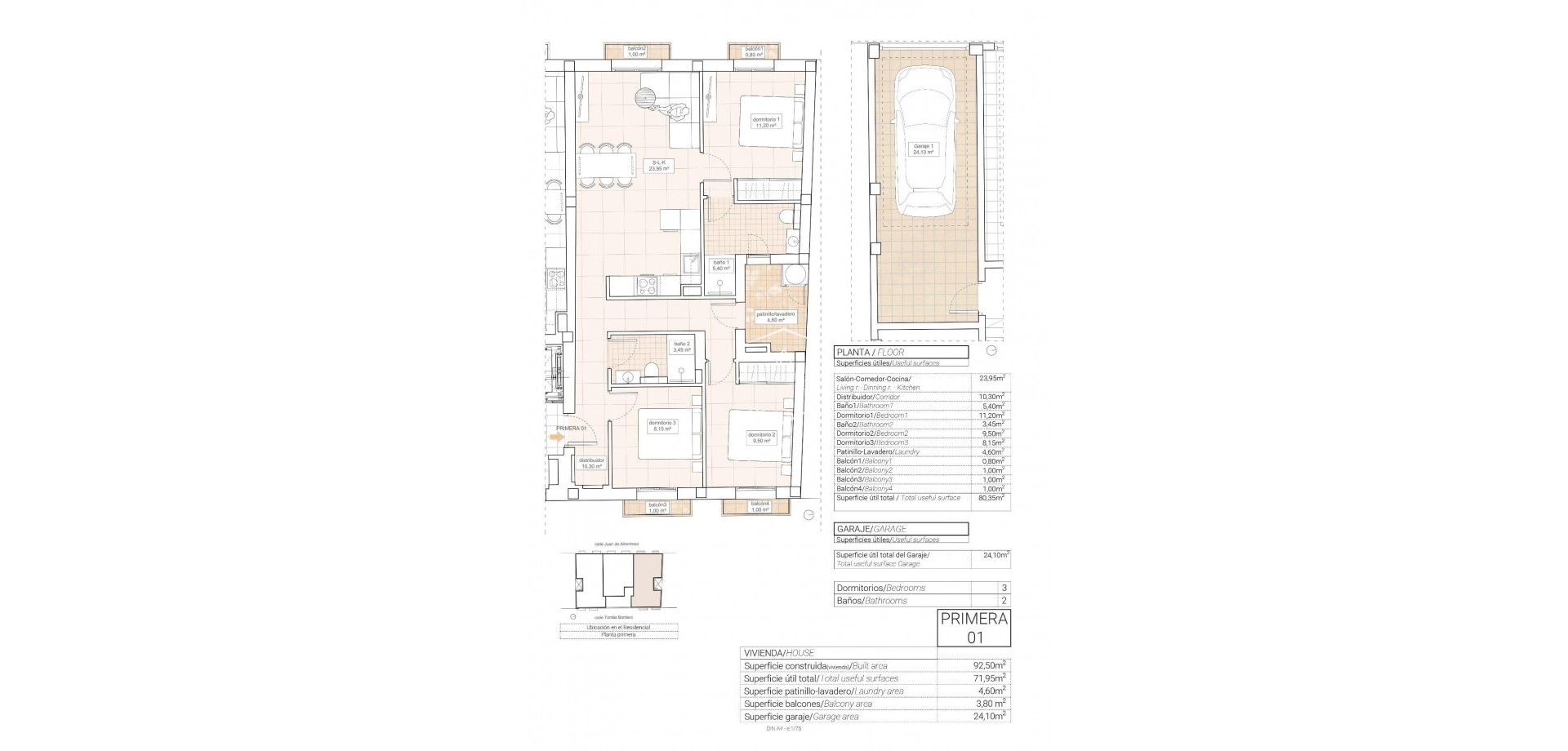 Nueva construcción  - Apartamento - piso -
Hondón de las Nieves - Pueblo