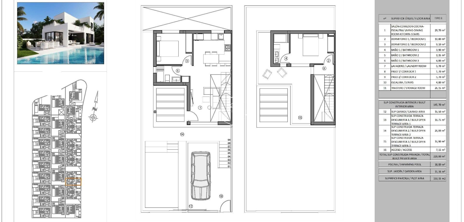 Nueva construcción  - Villa - Semi pareado -
Finestrat - Sierra Cortina