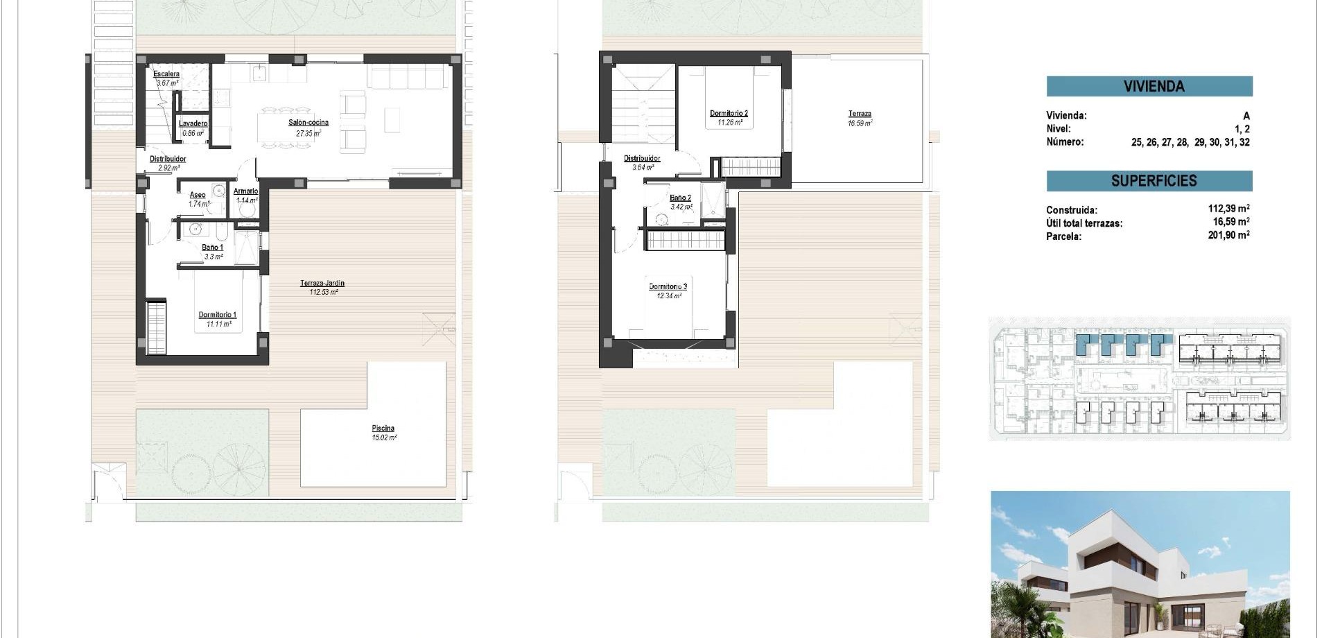 Nueva construcción  - Villa - Independiente -
Los Alcázares - Serena Golf