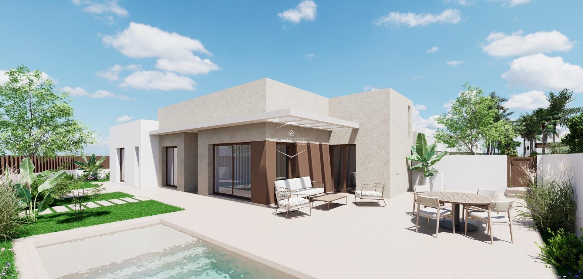 Nueva construcción  - Villa - Independiente -
Los Alcázares - Serena Golf