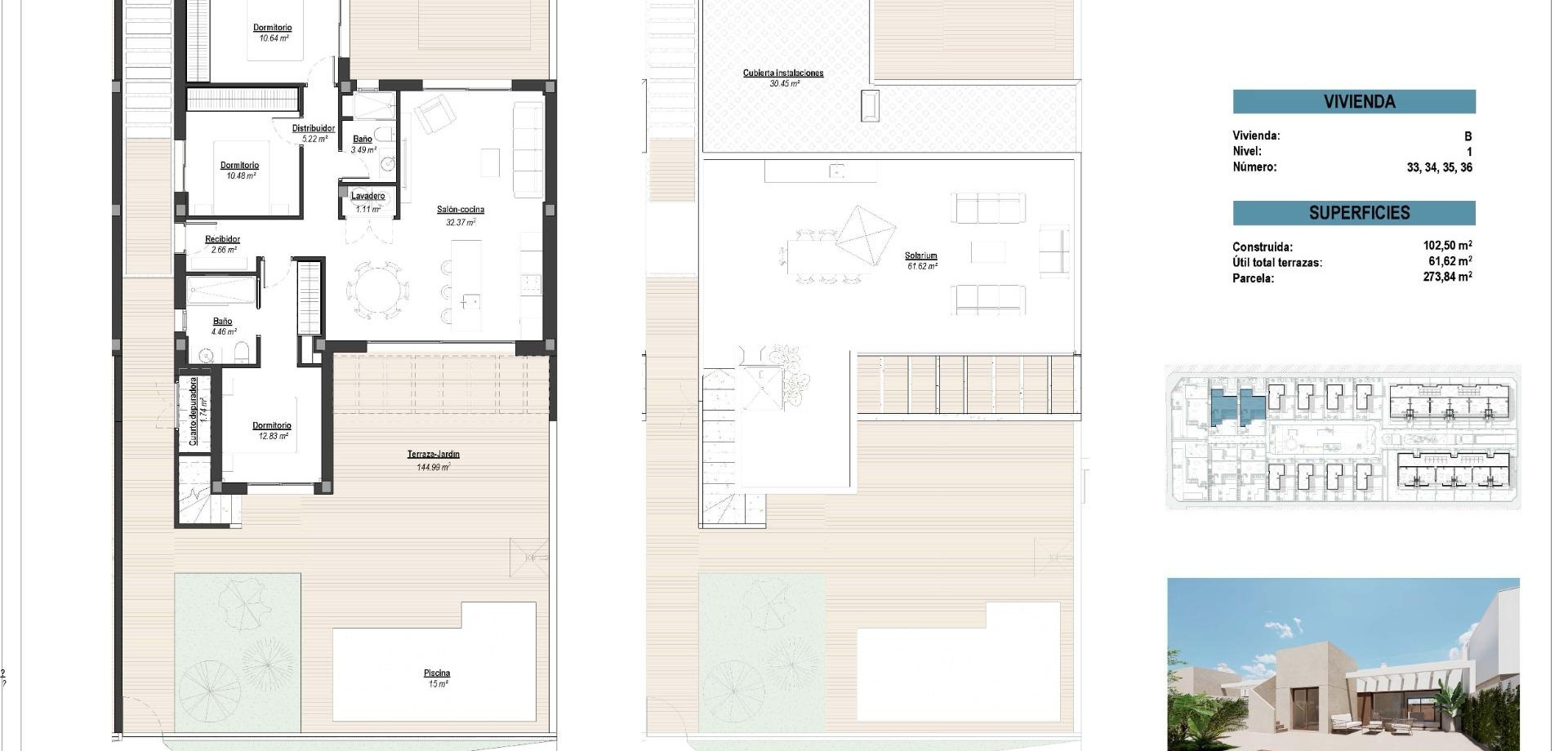 New Build - Villa - Detached -
Los Alcázares - Serena Golf