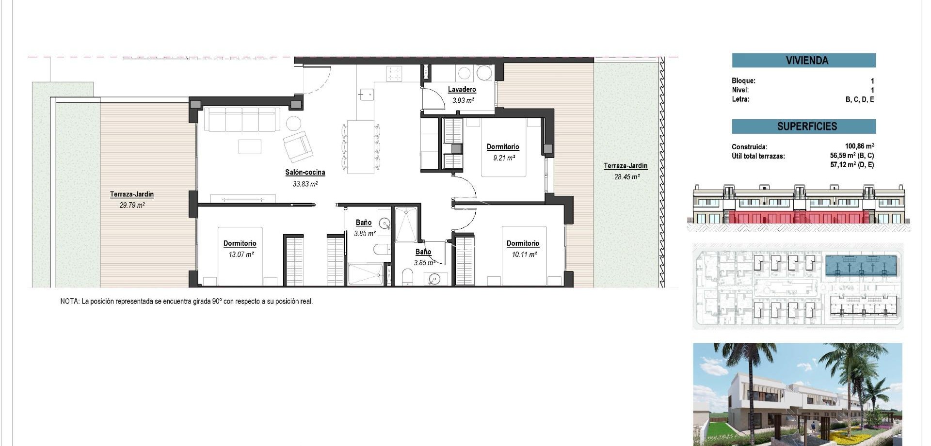 Nueva construcción  - Bungalow -
Los Alcázares - Serena Golf