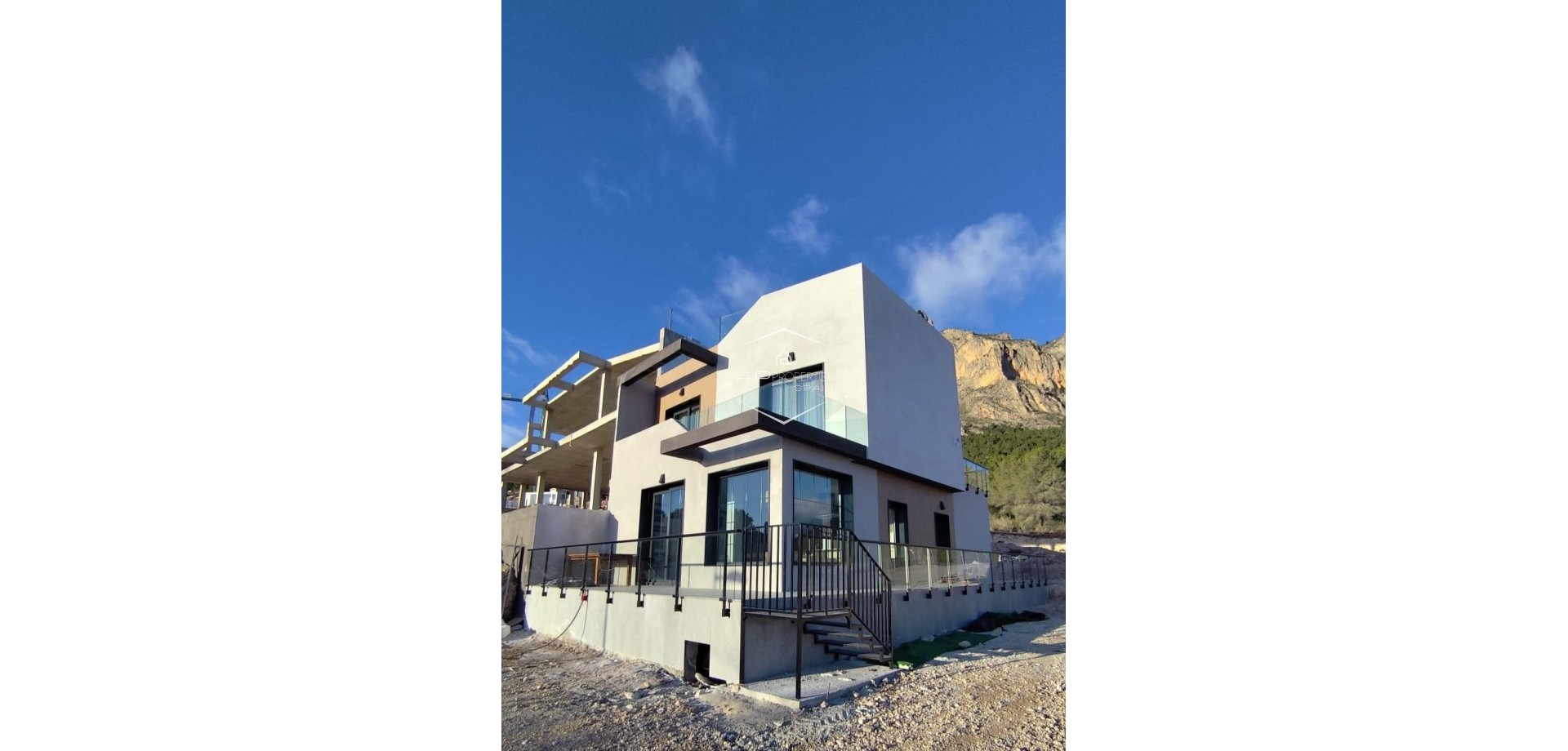 Nouvelle construction - Villa - Jumelée -
Polop - PAU1