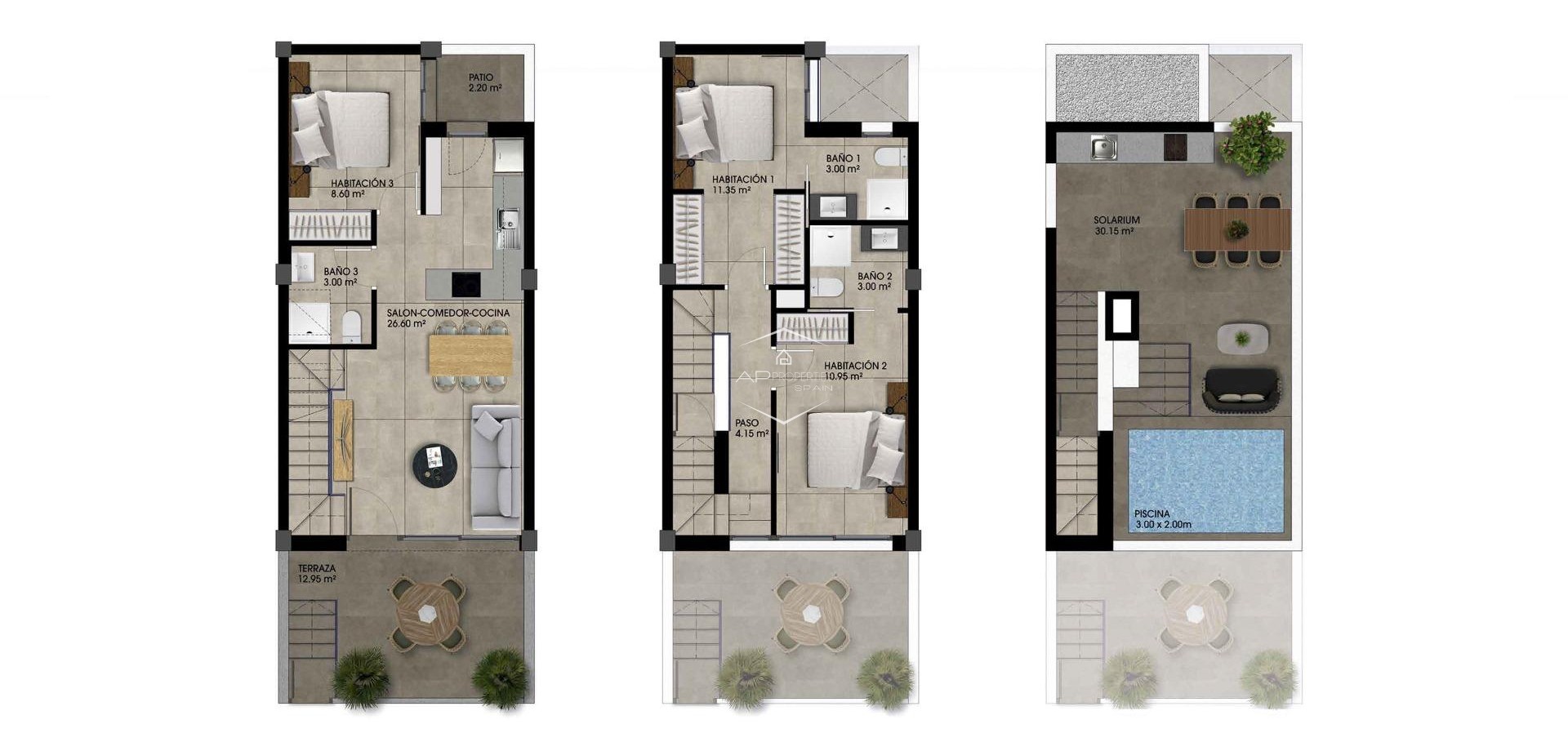 New Build - Townhouse -
Dolores - Sector 2