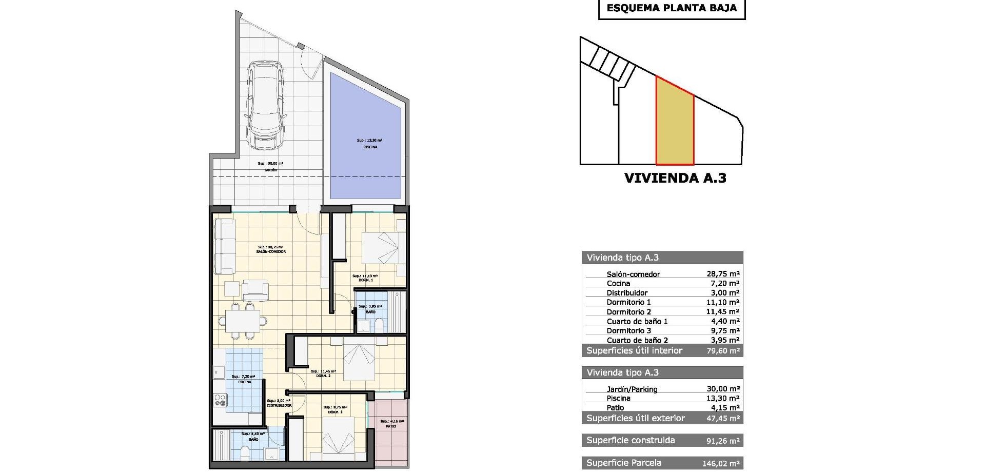 Nouvelle construction - Bungalow -
Pilar de la Horadada - pueblo