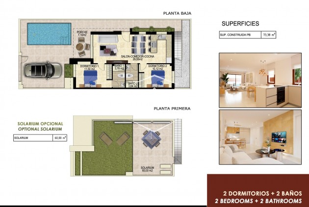 Nouvelle construction - Villa - Jumelée -
Orihuela - Vistabella Golf