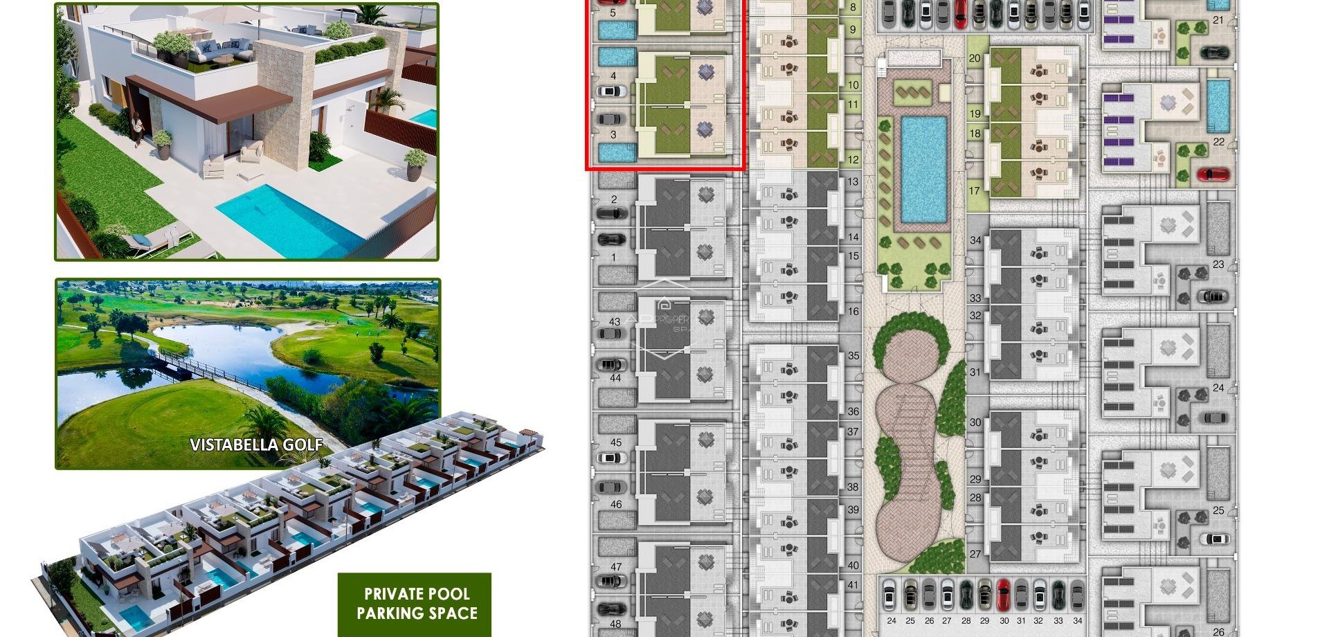 Nouvelle construction - Villa - Jumelée -
Orihuela - Vistabella Golf