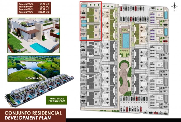 Nouvelle construction - Villa - Jumelée -
Orihuela - Vistabella Golf
