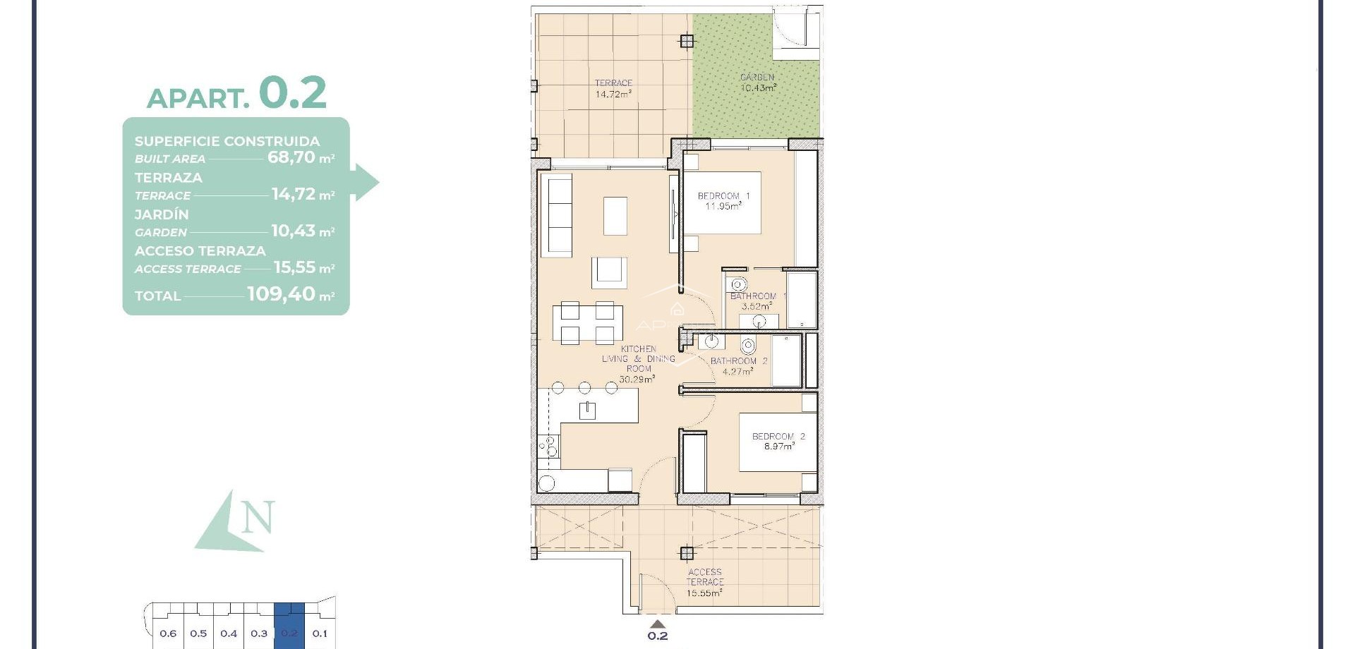 Nueva construcción  - Apartamento - piso -
Los Alcázares - Serena Golf