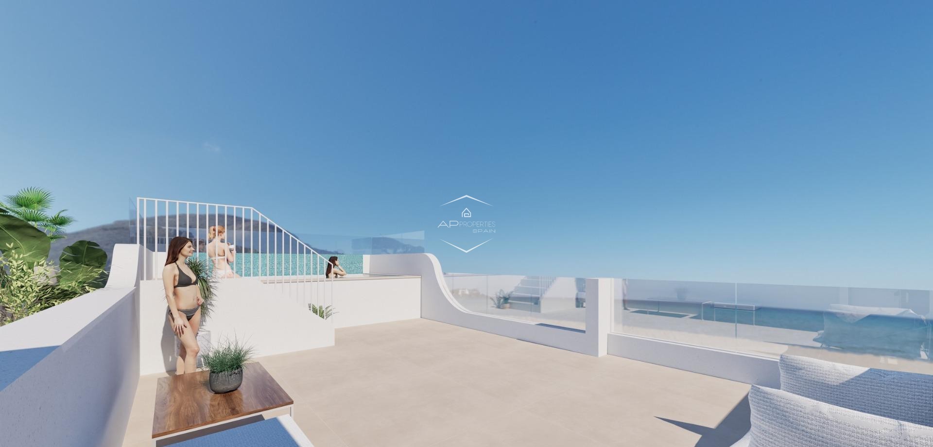 Nowy budynek - Bungalow -
Pilar de la Horadada - Playa de las Higuericas