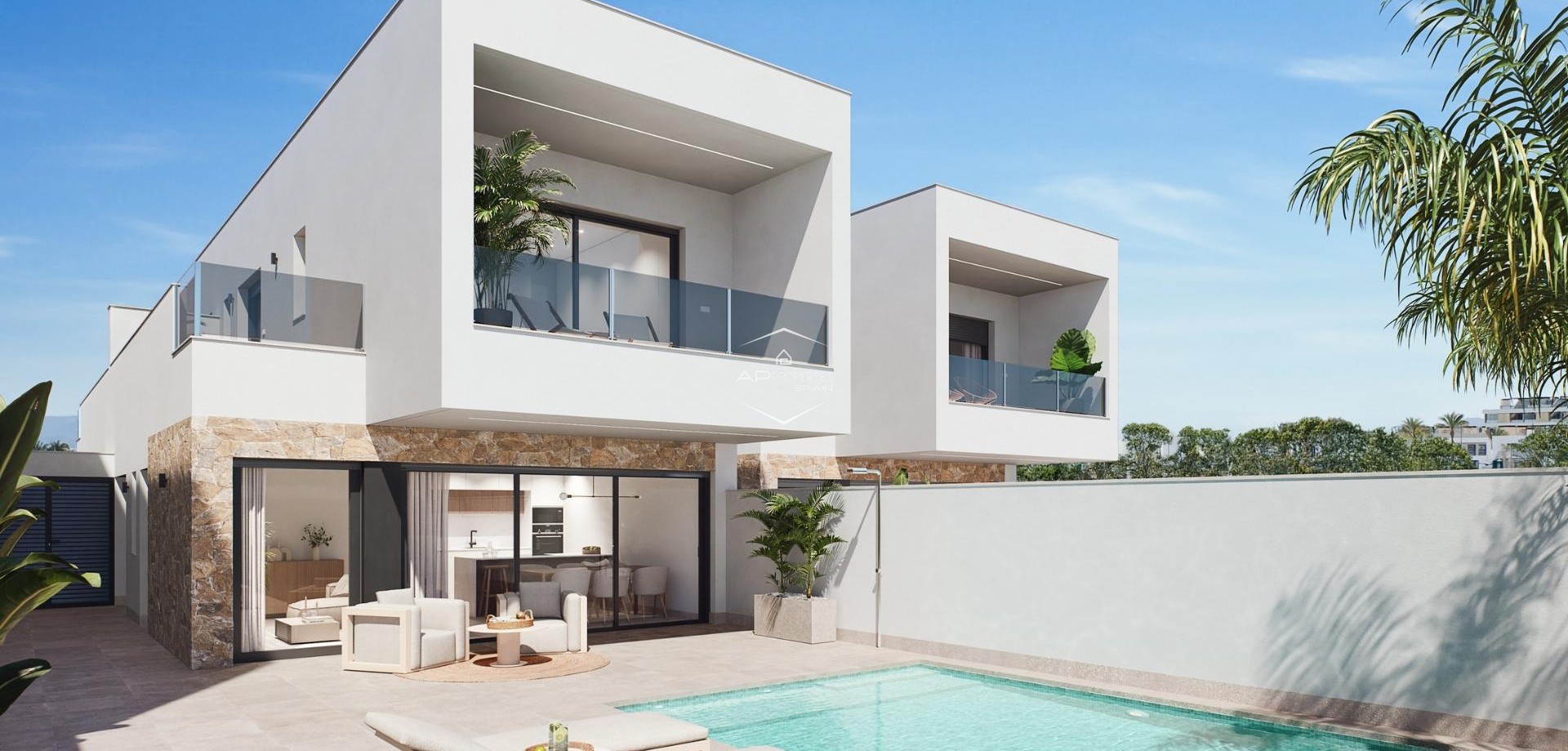 Nowy budynek - Willa - bliźniak -
San Pedro del Pinatar - Los Antolinos