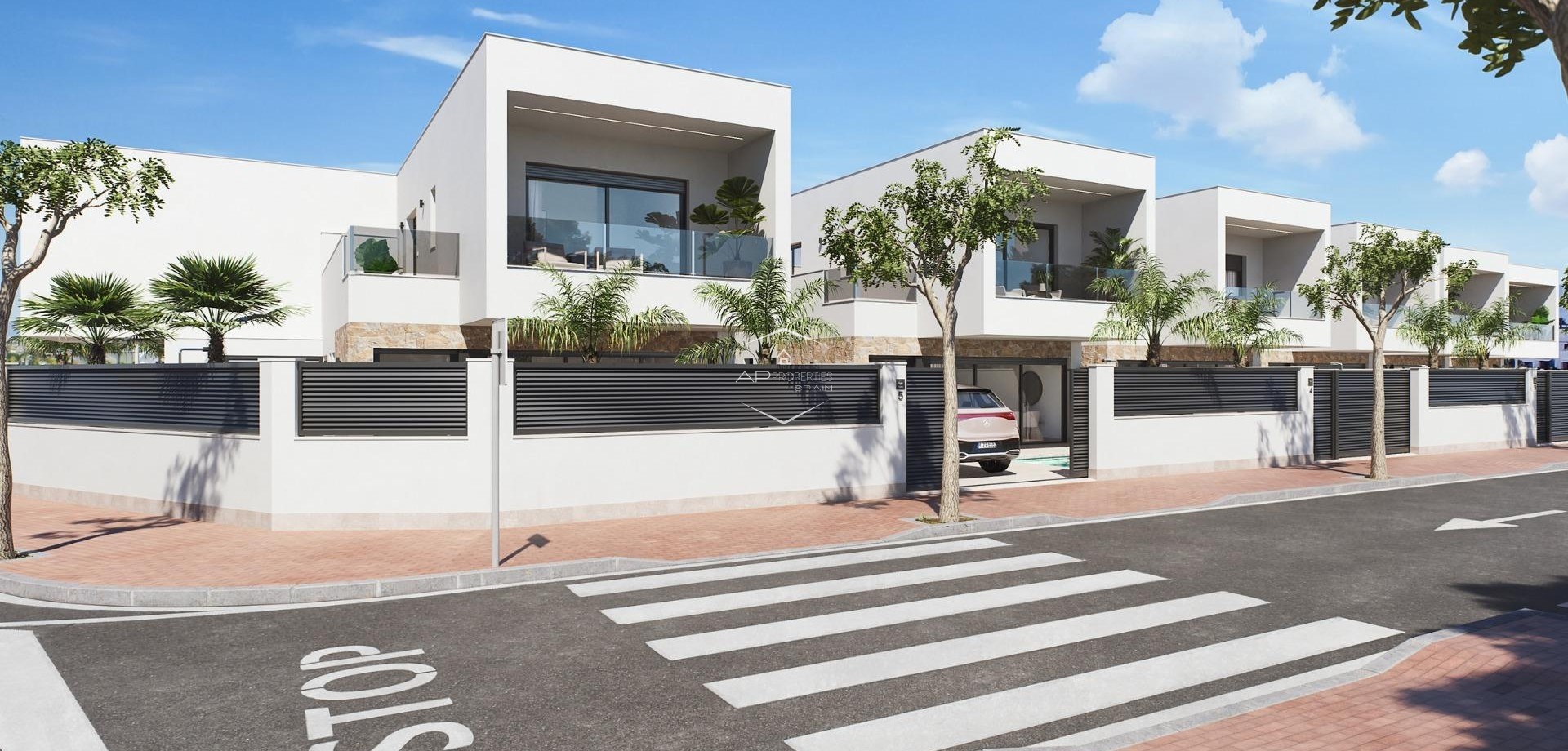 Nowy budynek - Willa - bliźniak -
San Pedro del Pinatar - Los Antolinos