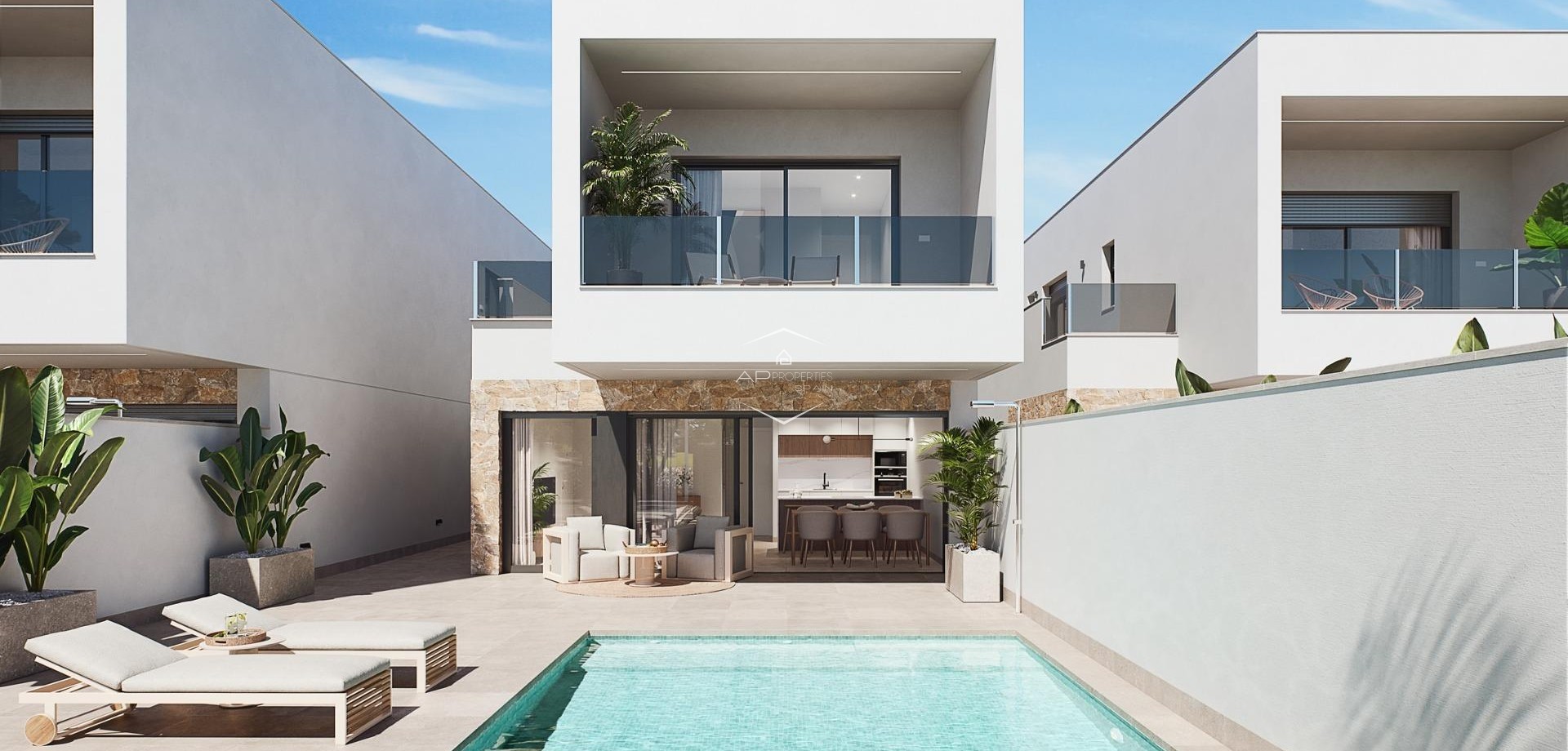 Nowy budynek - Willa - bliźniak -
San Pedro del Pinatar - Los Antolinos