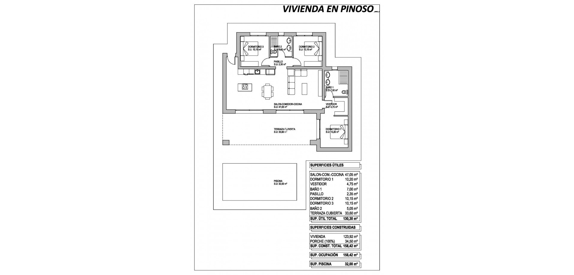 Nueva construcción  - Villa - Independiente -
Pinoso - Lel