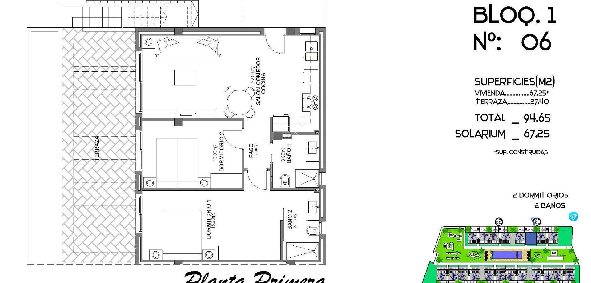 Nowy budynek - Bungalow -
Algorfa - La Finca