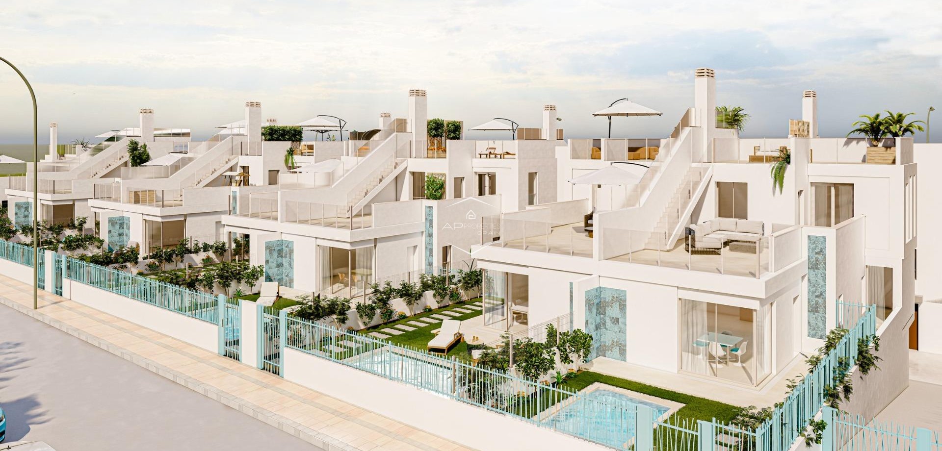 New Build - Villa - semi-detached -
Los Alcázares - Torre del Rame