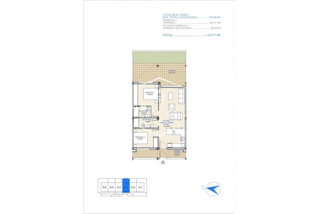 New Build - Apartment - flat -
Los Alcázares - Serena Golf