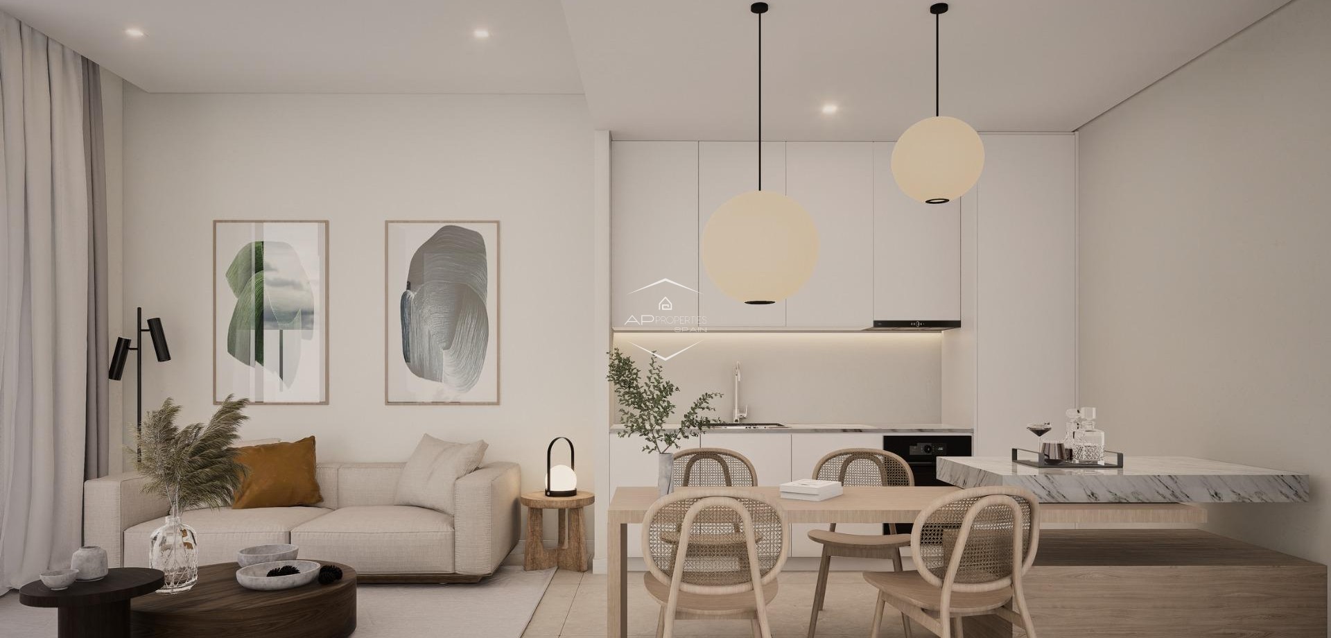 Nowy budynek - Willa - bliźniak -
Los Alcázares - Serena Golf