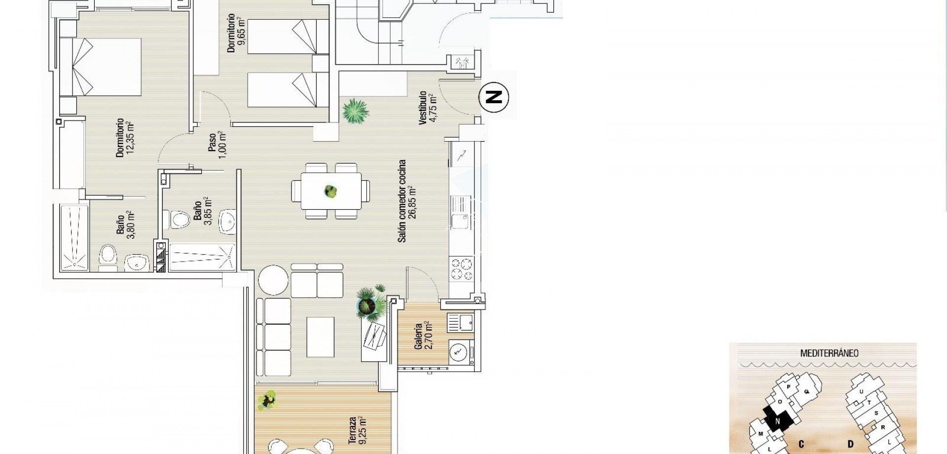 Nueva construcción  - Apartamento - piso -
La Manga del Mar Menor - La Manga