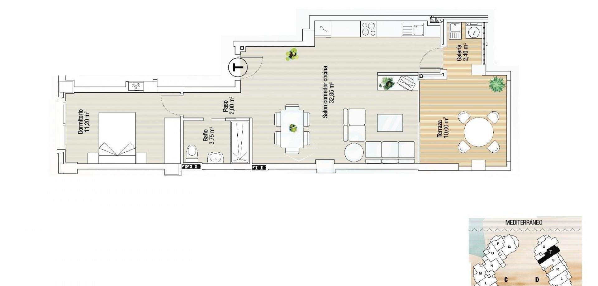 Nueva construcción  - Apartamento - piso -
La Manga del Mar Menor - La Manga