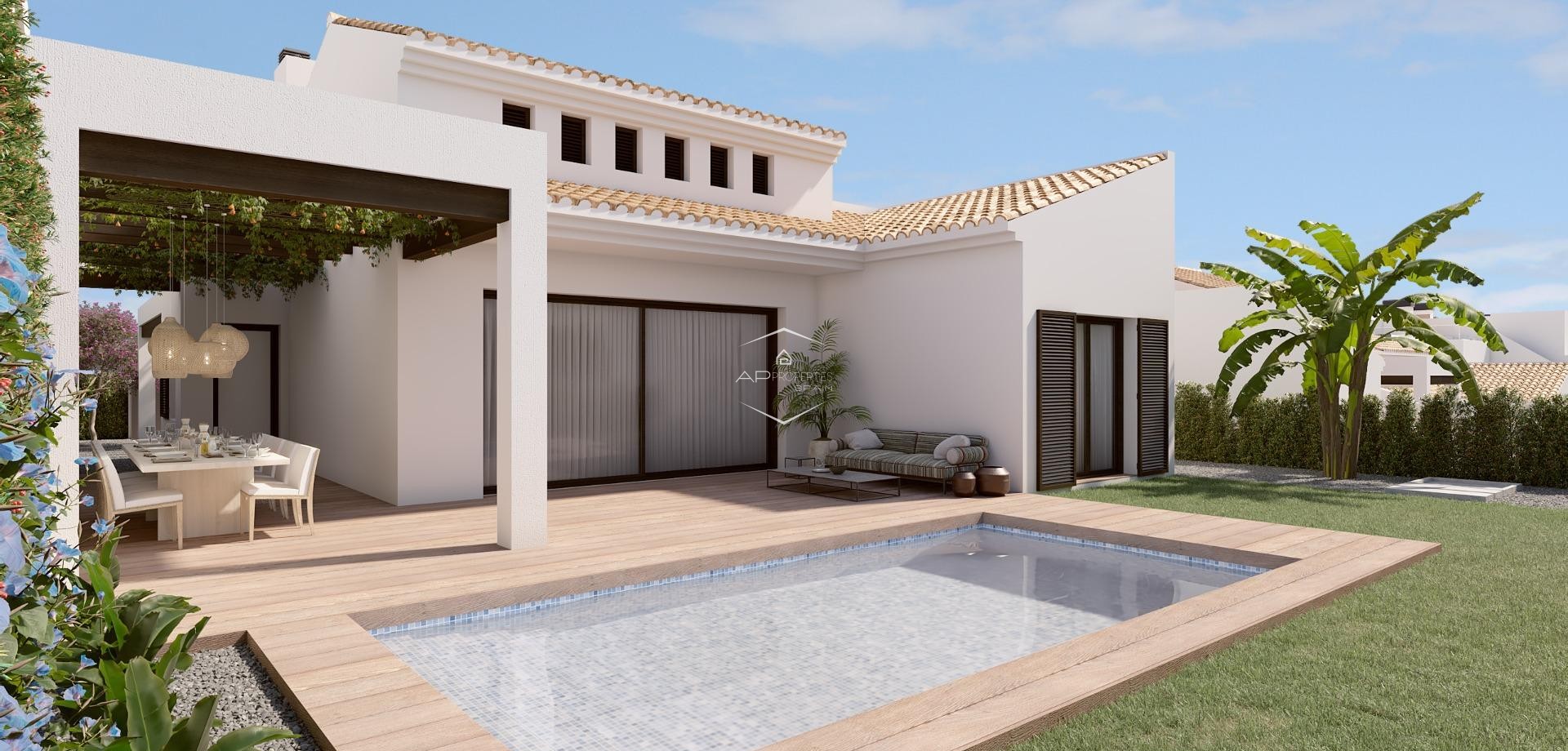 Nueva construcción  - Villa - Independiente -
Algorfa - La Finca