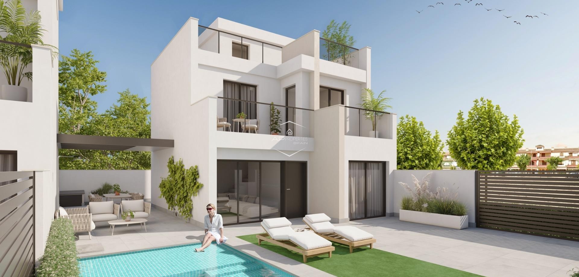Nouvelle construction - Villa - Indépendante -
Los Alcázares - Playa la Atascadera