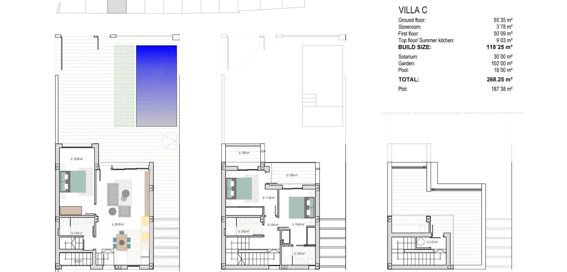 Nouvelle construction - Villa - Indépendante -
Los Alcázares - Playa la Atascadera