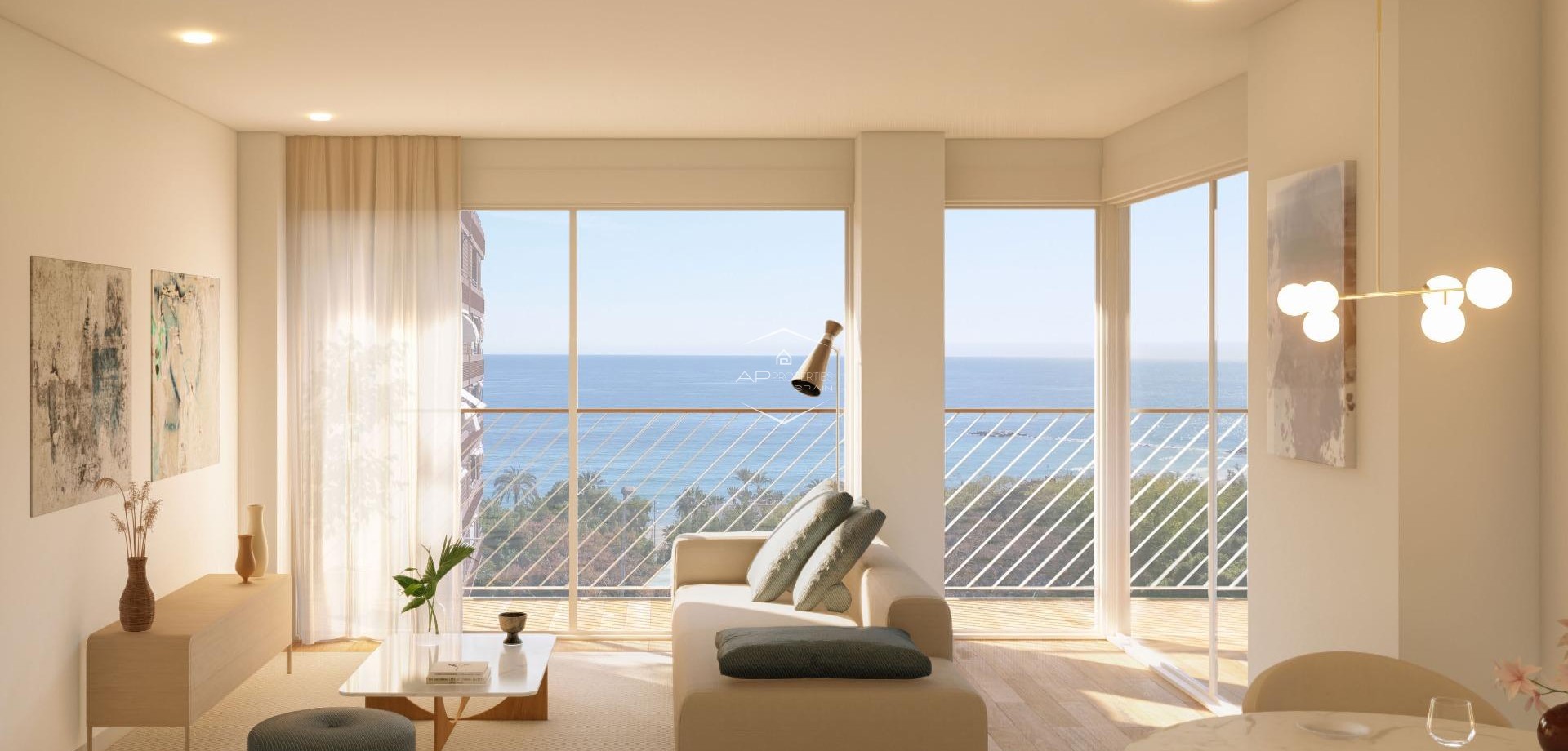 New Build - Apartment - flat -
Villajoyosa - Pueblo