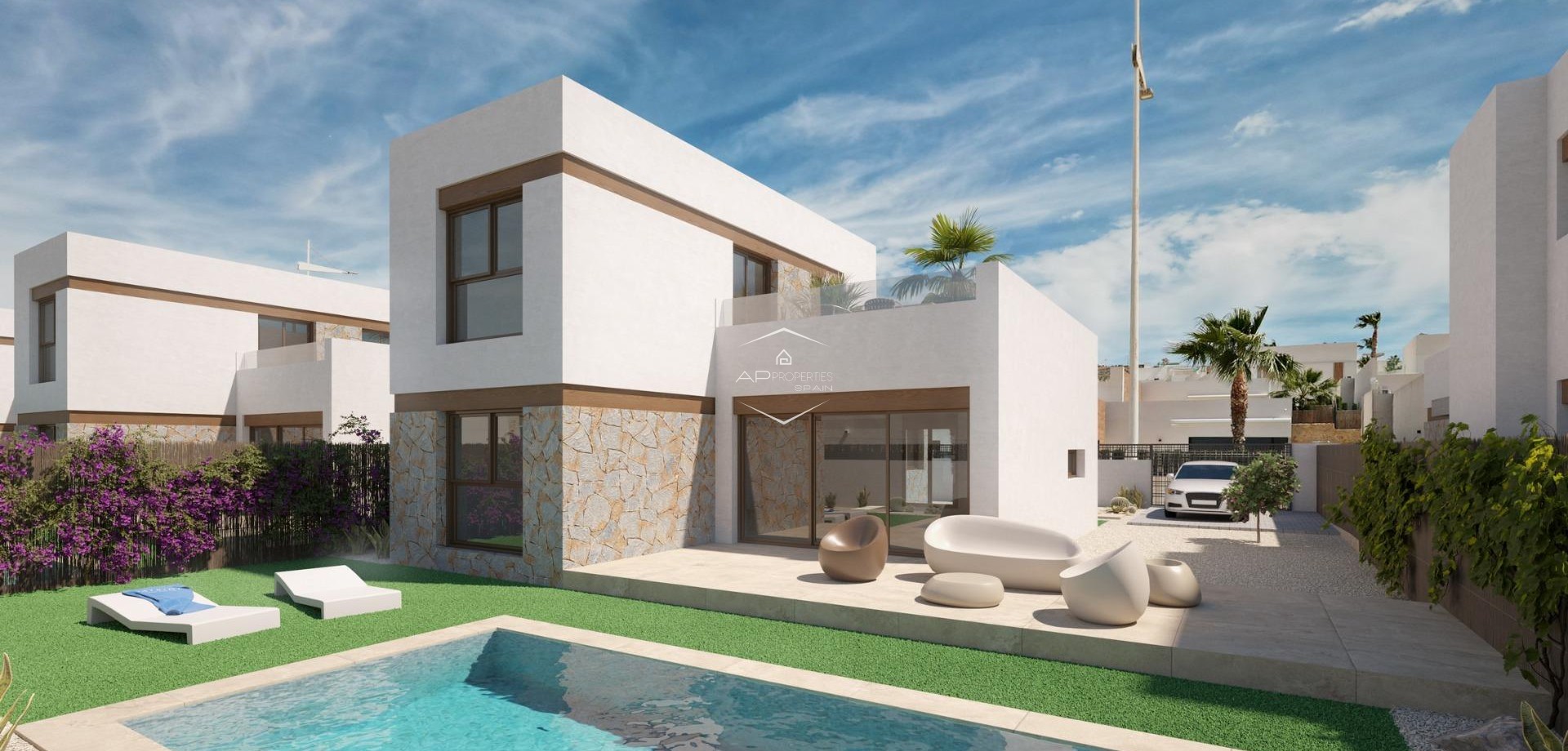 Nueva construcción  - Villa - Independiente -
Algorfa - La Finca
