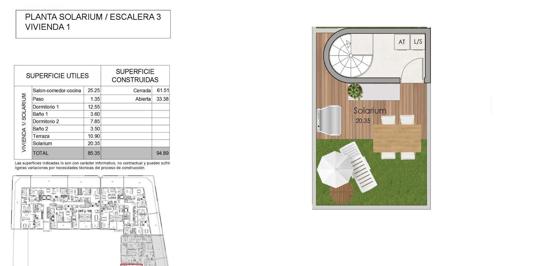 Nouvelle construction - Appartement - Penthouse -
Santa Pola - Estacion de autobuses