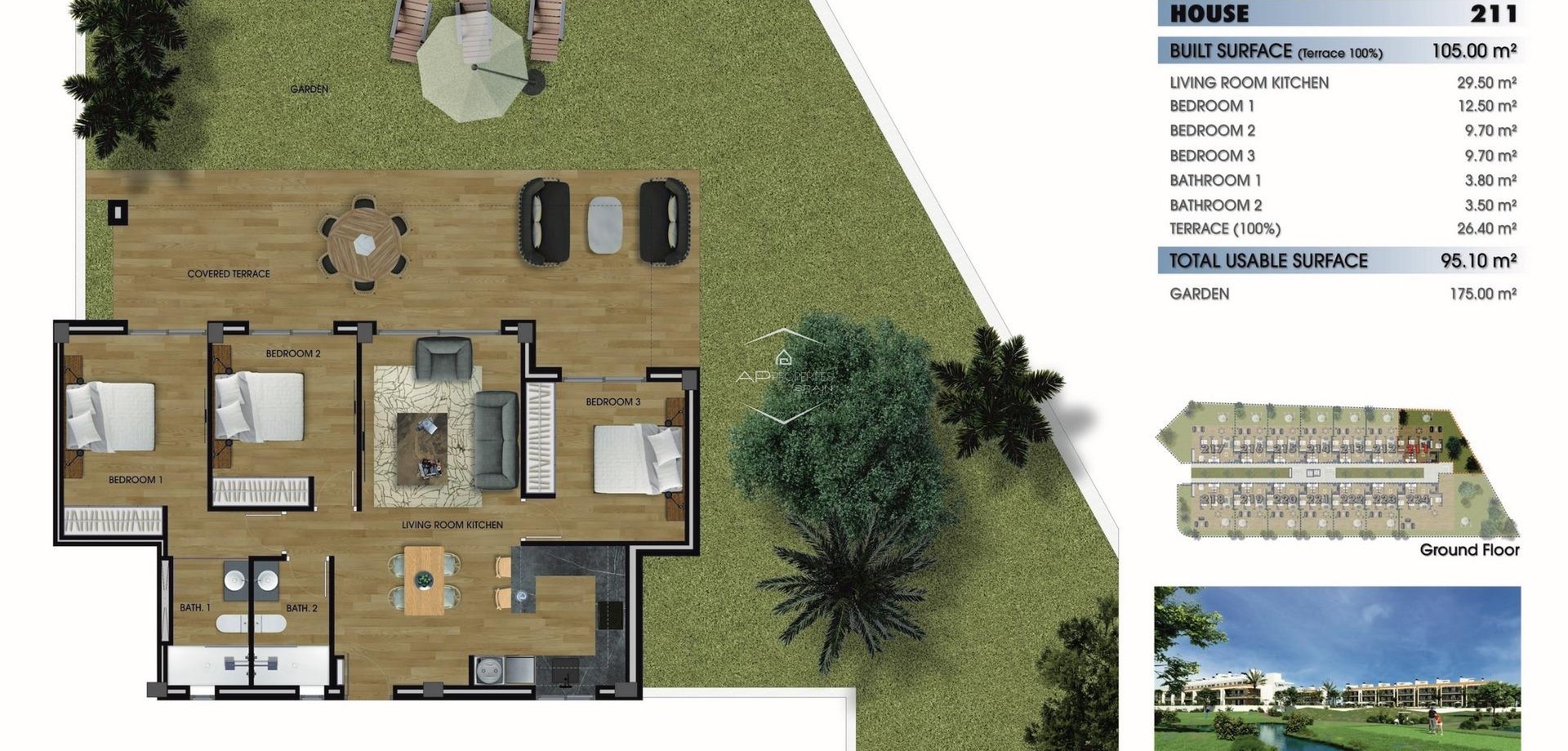 Nueva construcción  - Apartamento - piso -
Los Alcázares - La Serena Golf