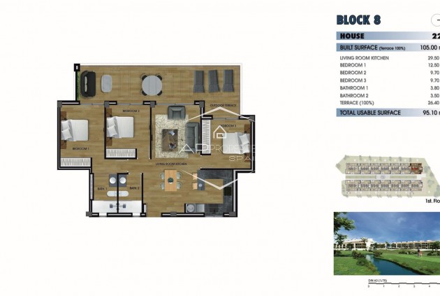 New Build - Apartment - flat -
Los Alcázares - La Serena Golf