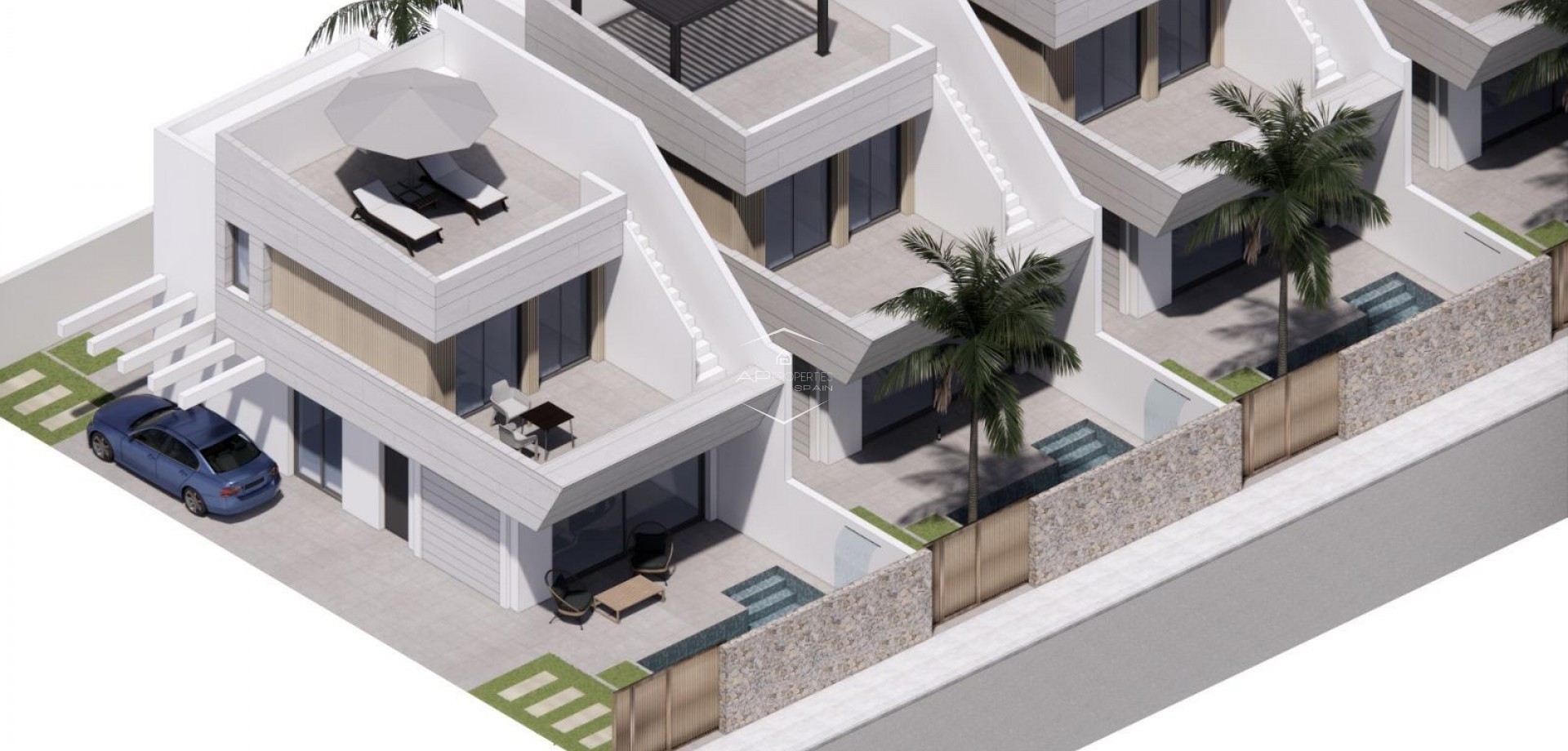 New Build - Villa - Detached -
San Javier - Parque de los leones