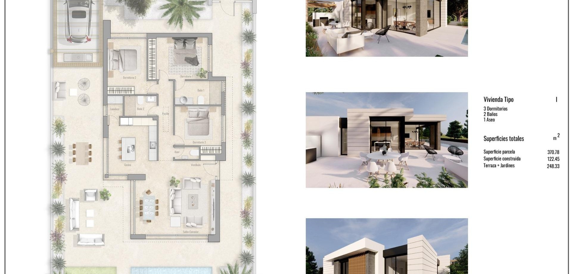 Nouvelle construction - Villa - Indépendante -
Pilar de la Horadada - Roda Golf