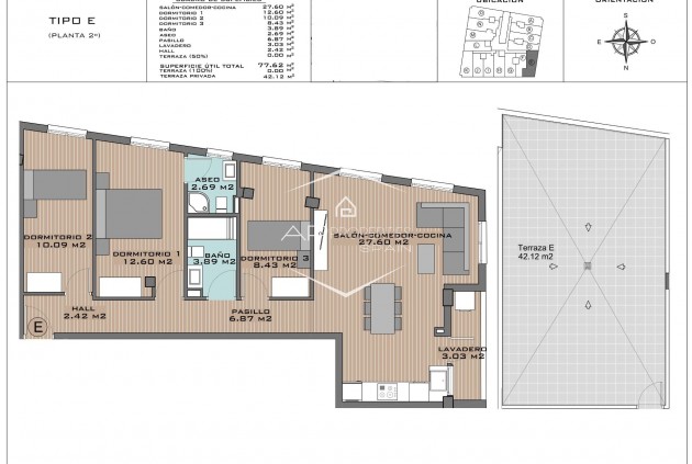 New Build - Apartment - Penthouse -
Algorfa - Pueblo