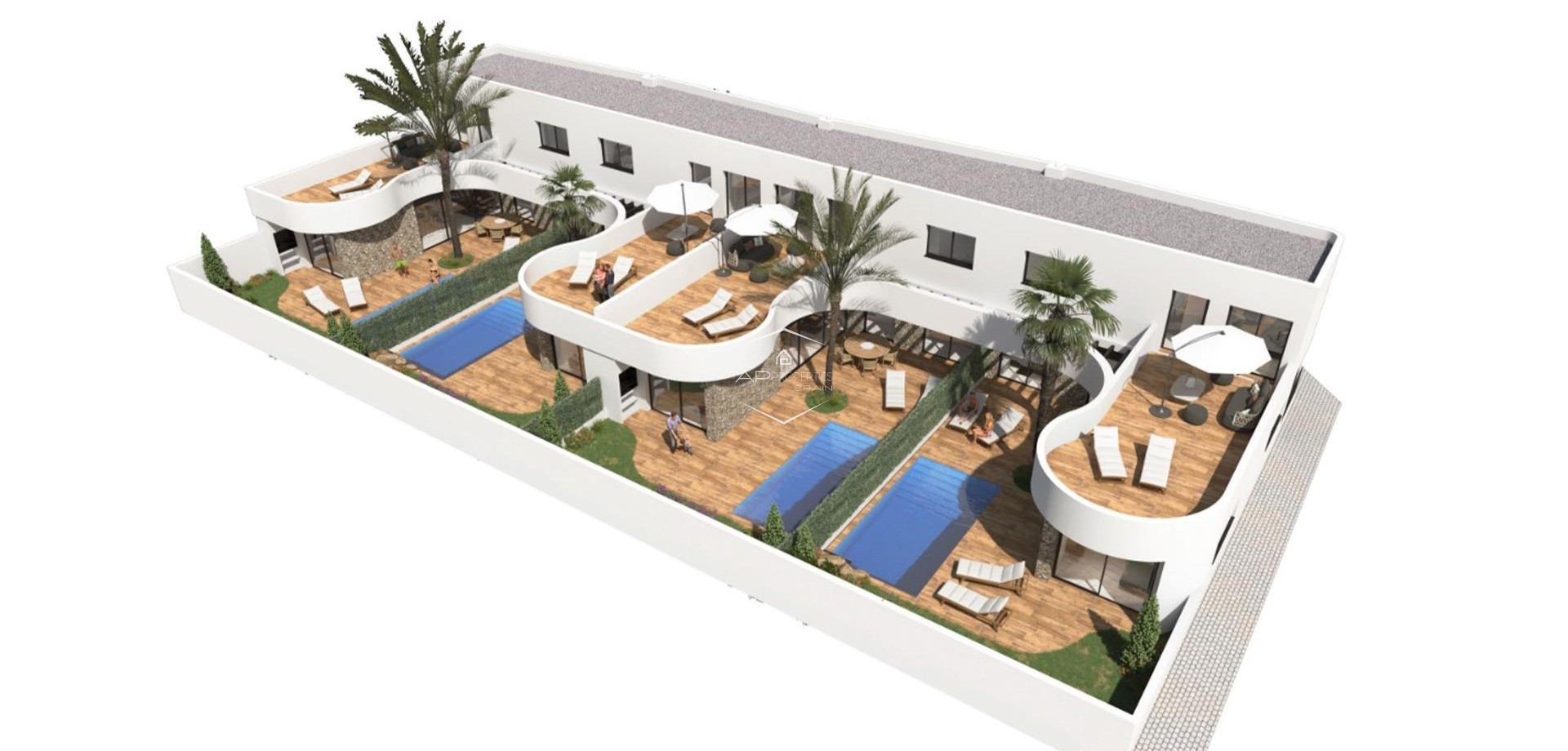 Nueva construcción  - Villa - Semi pareado -
Almoradí - Las Heredades