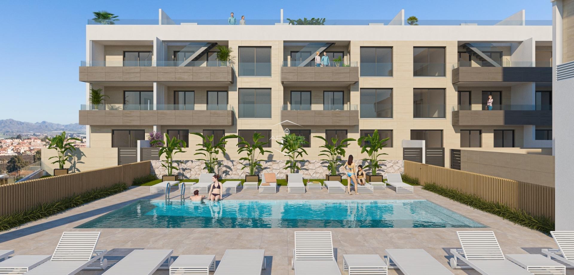 New Build - Apartment - flat -
Aguilas - Playa del Hornillo