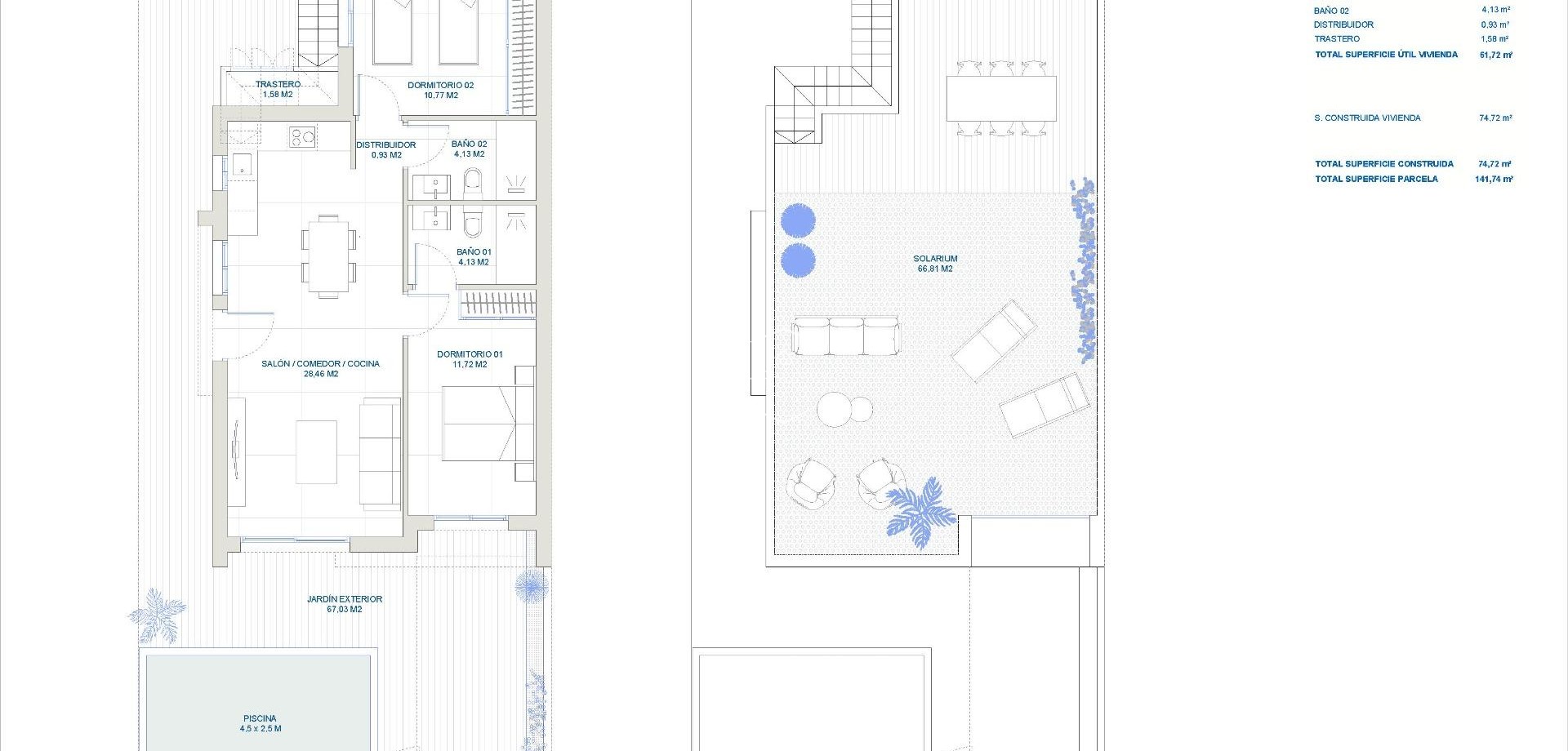 Nueva construcción  - Villa - Semi pareado -
Torre Pacheco - Roldán