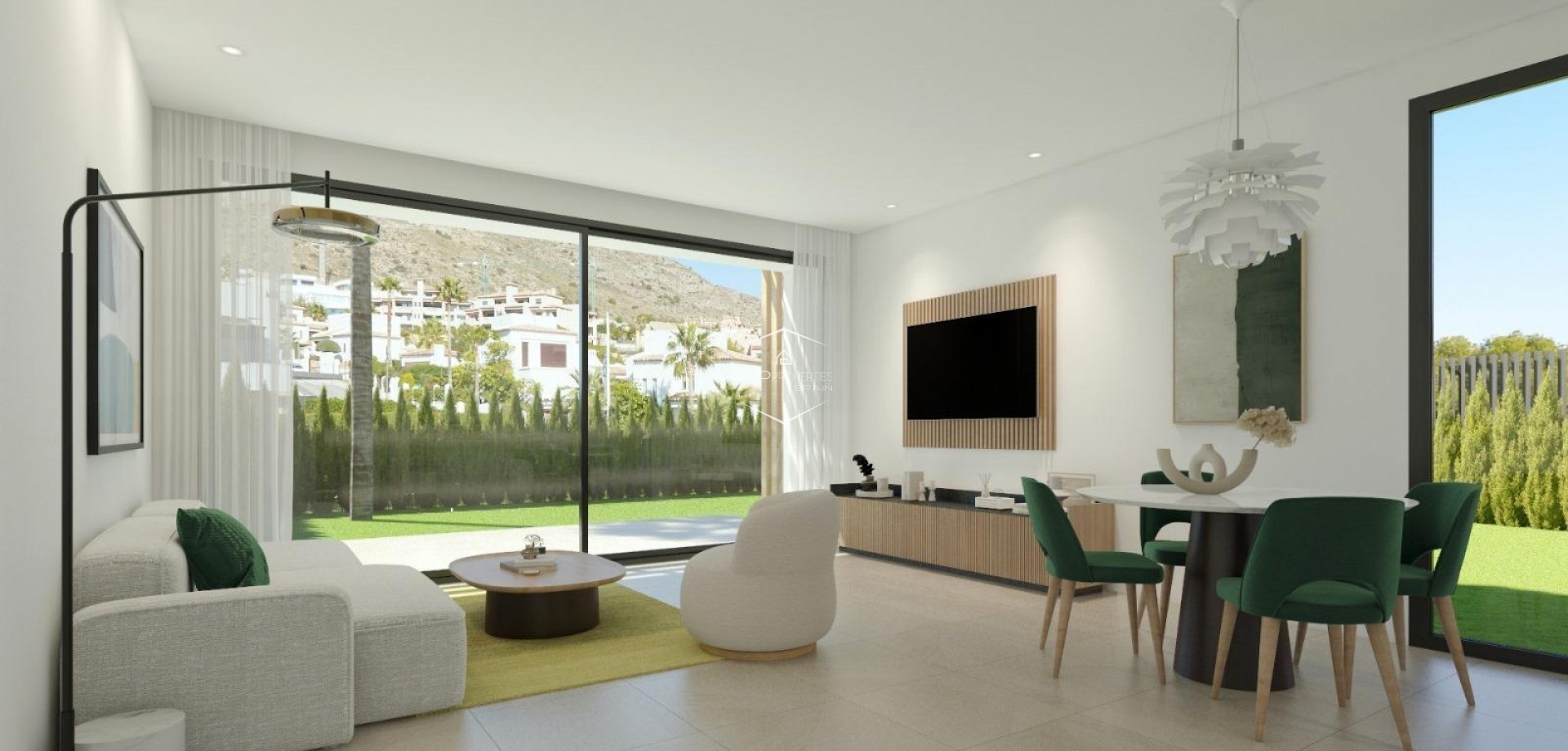 Nieuwbouw Woningen - Villa - Halfvrijstaand -
Finestrat - Sierra Cortina