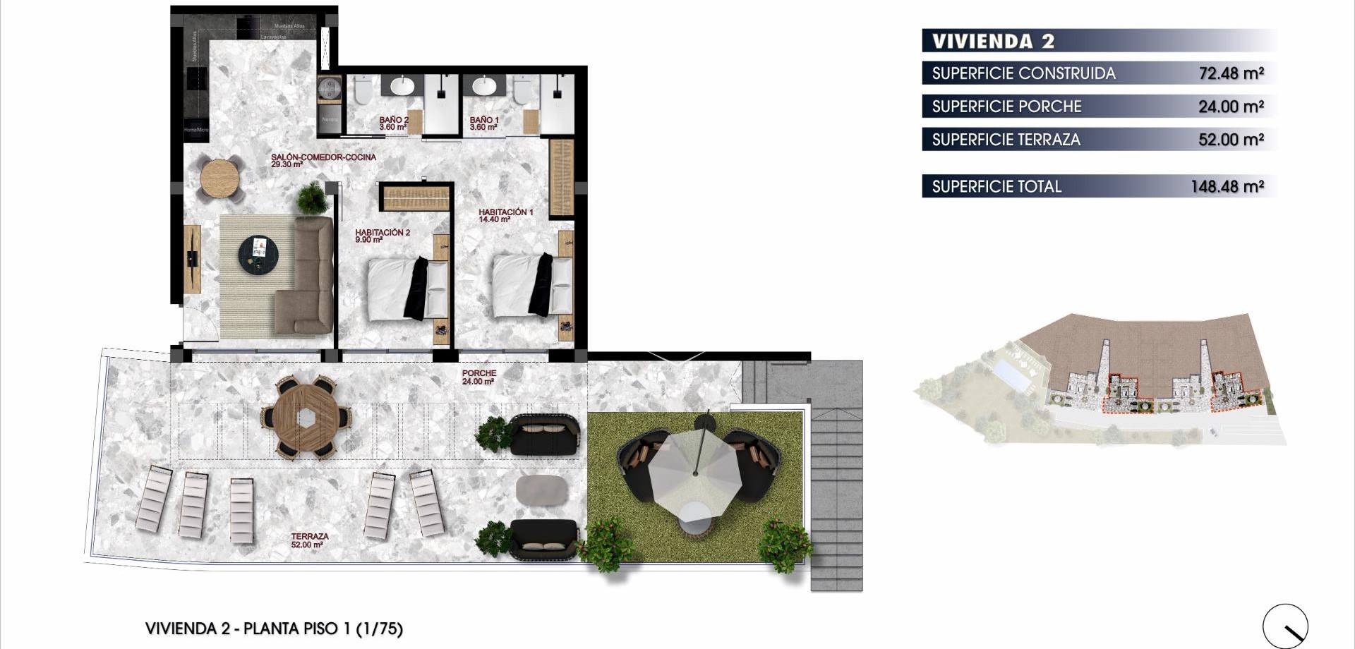 Nueva construcción  - Apartamento - piso -
Finestrat - Balcón de Finestrat