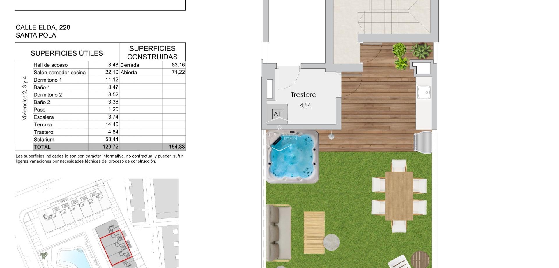 Nouvelle construction - Appartement - Penthouse -
Santa Pola - Playa Tamarit